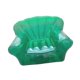 thumbnail image 1 of Sillón Inflable, Mueble Blando, Sofá Inflable Para Sala De Estar, Exterior, Hogar, Verde, 1 of 3