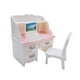 thumbnail image 5 of Silla De Escritorio En Miniatura Para Casa De Muñecas Para Decoración De Sala De Estar Con Computadora Portátil Blanca, 5 of 5