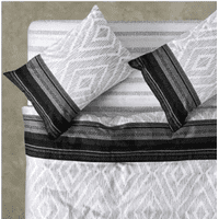 Genérico - Sabanas Super King Af Cannon 144 Hilos Diseño Barrel