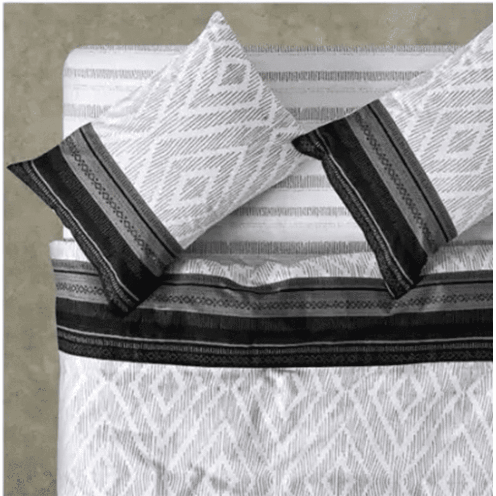 Genérico - Sabanas Super King Af Cannon 144 Hilos Diseño Barrel