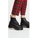 thumbnail image 3 of Botas Dr. Martens de napa negra fresada para mujer, talla 8, 3 of 6