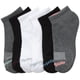 thumbnail image 4 of Calcetines Reebok para mujer, 6 unidades, corte en cuartos, tallas 4-10, gris/blanco/negro, 4 of 7