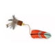 thumbnail image 3 of Juguete Gato Bola Multicolor Con Pluma Y Catnip Brnx, 3 of 3
