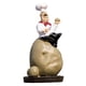 thumbnail image 2 of Delicado Chef Figurilla Adorno Estatua Modelo Cocina Hogar Restaurante Decoración Siéntese En La Patata, 2 of 3
