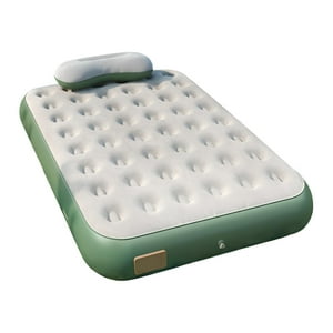 Lubabycas - Colchón Cama Inflable Eléctrico Con Cojín Bolso 2 Plazas