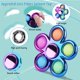 thumbnail image 3 of Fidget Spinner Jawhock Pop Bubble Stress Relief, paquete de 3, 3 of 7