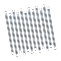 Ioensy - 12 Resortes De Extensión Con Extremos De Gancho Doble Para Proyectos De Bricolaje De Mantenimiento De Garaje