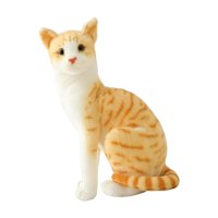 Bothyi - Simulación De Gatos Siameses Relleno De Felpa Animal Relleno Para Regalo De Cumpleaños Stylef