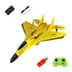 thumbnail image 3 of RC Glider Modelo 2 Canales Control Remoto Avión RC Avión Juguete Juguetes Al Aire Libre Amarillo, 3 of 3