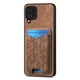 thumbnail image 3 of Funda Billetera con Soporte para Samsung Galaxy A12 Protector Delgado Marrón, 3 of 6