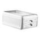 thumbnail image 5 of Portahuevos, Tipo de cajón 2 niveles Reutilizable Gran capacidad a prueba de polvo Caja de almacenamiento de huevos frescos Contenedor Caja de , L Blanco L, 5 of 5