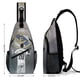thumbnail image 2 of Vinícius Júnior Riñonera Bandolera con Estampado Integral para Hombres y Mujeres, Bolso Cruzado Gráfico de Tendencia, Mochila de Hombro Streetwear para Ciclismo y Deportes, Riñonera Versátil Casual, 2 of 6