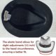thumbnail image 4 of Sombrero YOUBADU Unisex de Talla Única con Degradado Blanco y Gris de Paja Estilo Vaquero, 4 of 6