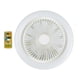 thumbnail image 1 of Ventilador De Techo Con Luz Ventiladores De Techo De Perfil Bajo Ventilador De Techo De Oficina Con Lámpara Blanco 36W, 1 of 3