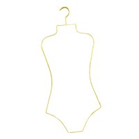 Magideal - Perchas Para Trajes De Baño, Perchas Para Lencería, Almacenamiento Colgante, Perchas Para Trajes De Baño Multifuncionales, Perchas Para Exhibición En Dorado