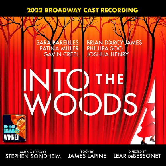 LP Concord Music Group Into The Woods Vinilo Rojo Manzana