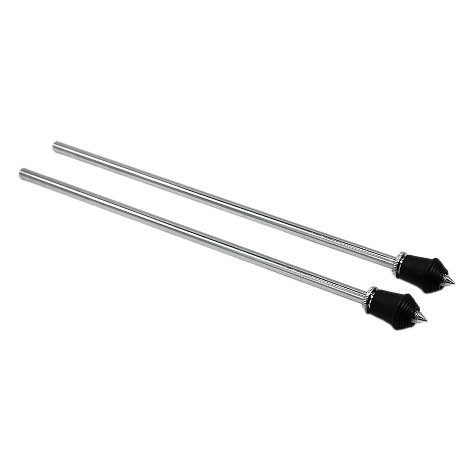Bothyi - 2 Uds Patas De Tambor De Patada Patas De Bombo De Metal Para Kit De Batería De Instrumentos De Percusión
