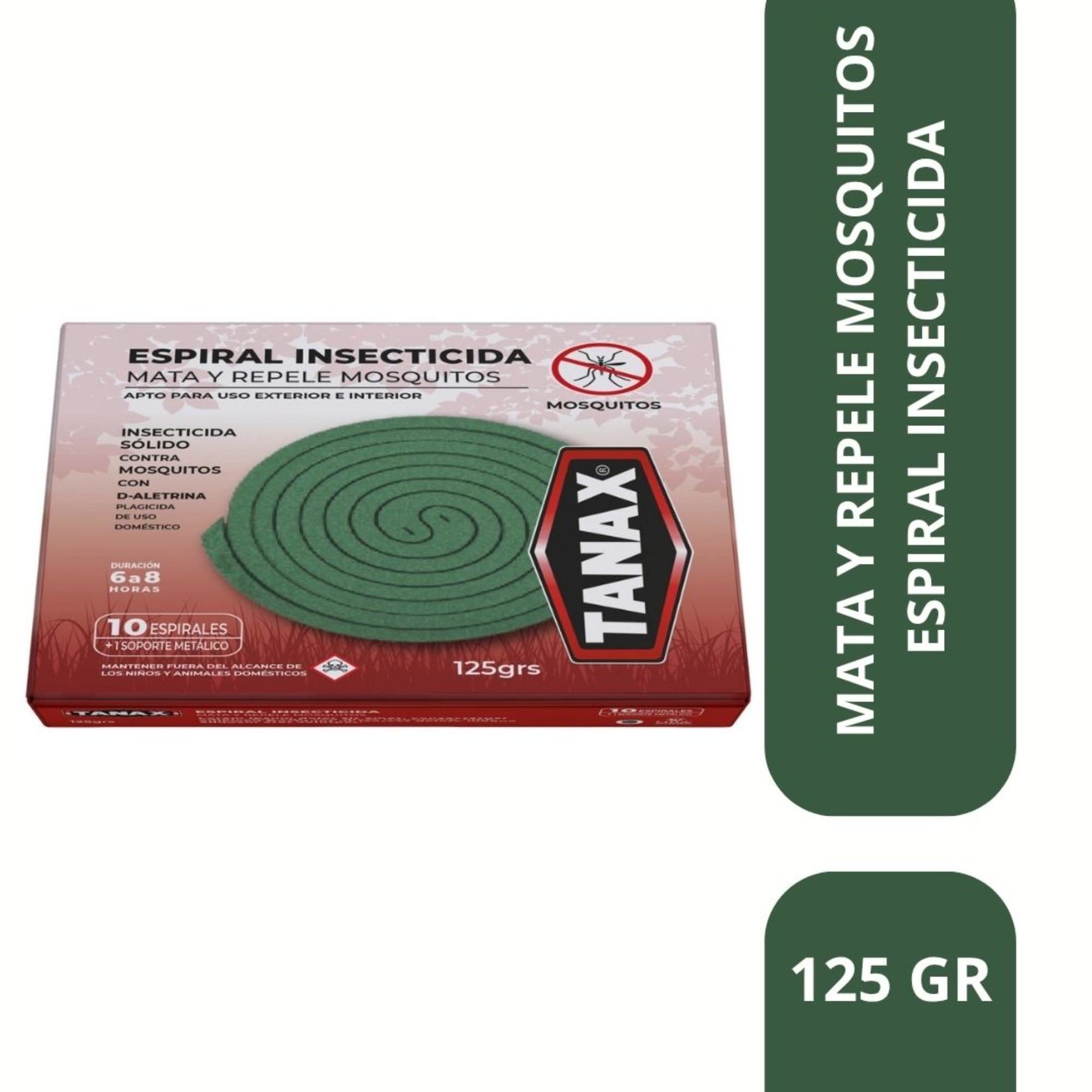 Insecticida Espiral Mata Y Repele 8 Un Tanax