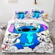 thumbnail image 1 of Stitc-h Stit-ch 3 PCS Comforter Set with 2 Pillowcases,Stitc-h Stit-ch Bedding Set Sheet Set for Kids Adults,All Season Lightweight, 1 of 5