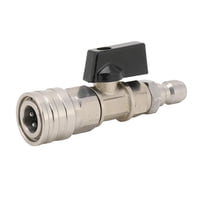 Magideal - Kit De Válvula De Bola Para Lavadora A Presión Con Conector Rápido De 3/8 O 1/4 De Pulgada Para Interruptor De Flujo De Agua , 1 4In 1 4 Pulgadas
