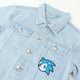 thumbnail image 2 of Chaqueta Denim Niño Logo Espalda Azul Sonic, 2 of 4