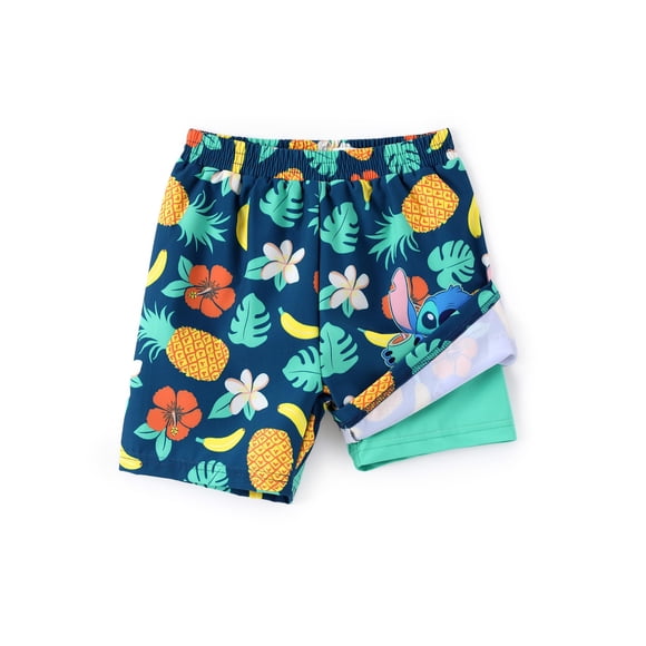 Bañador Disney Lilo & Stitch para niños pequeños, UPF 50+, 3-4 años