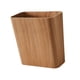 thumbnail image 1 of Canasta de basura portátil de basura de basura de basura estrecha, papel de basura rústica, lata de basura abierta de madera para lavar la ropa, baño marrón claro, 1 of 5
