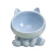 thumbnail image 2 of Cuenco alimentador de cerámica para gatos, plato para beber, accesorio antideslizante, suministros de alimentación para gatos, contenedor de alimentos azul, 2 of 5