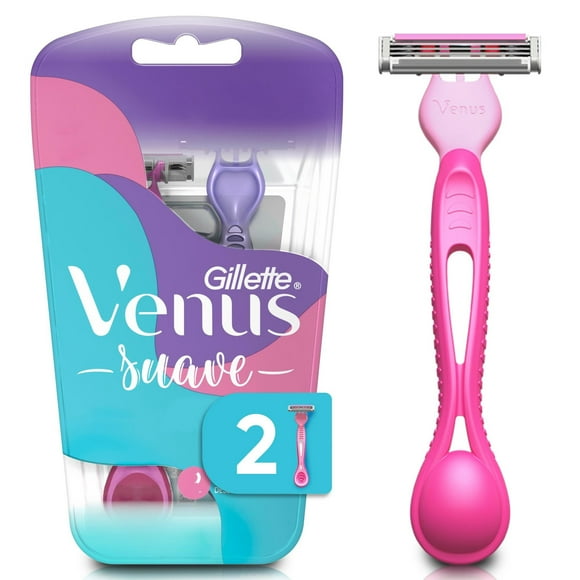 Máquina de Afeitar Venus Suave, 2 Un