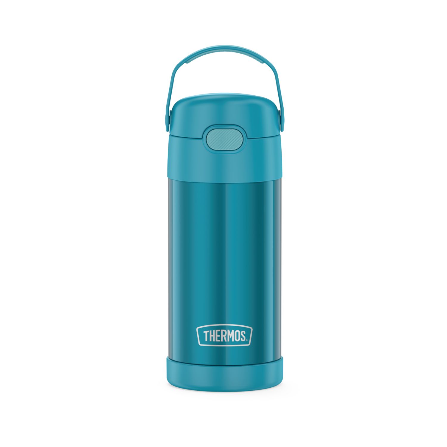 Thermos - Botella Acero Inoxidable Asa Kids Turquesa 355 Ml
