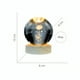 thumbnail image 3 of Lampara Bola De Cristal LED Rosa, 3 of 3