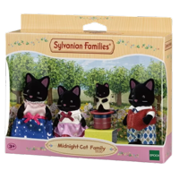 Epoch Sylvanian Families Midnight Cat Family 5530