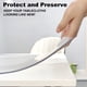 thumbnail image 3 of Protector de mantel de vinilo transparente, impermeable y resistente al aceite, de plástico cuadrado, transparente., 3 of 5