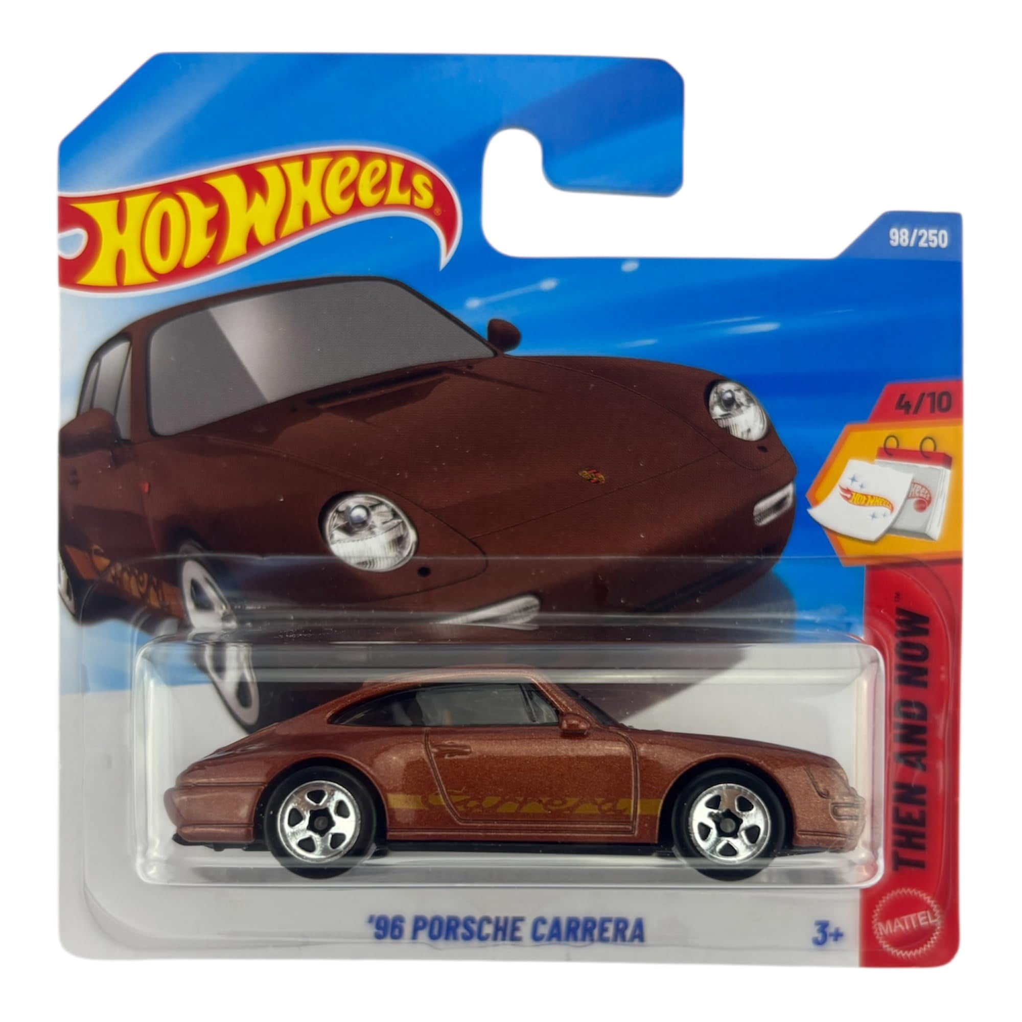 Vehículo De Juguete Fundido A Presión Hot Wheels '96 Porsche Carrera 1:64