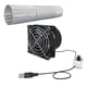 thumbnail image 4 of Extractor De Aire Para Yate Ventilador Portátil Con Ahorro De Energía Para Ventana Inodoros Ático Ventilador Individual Tubo De 3m, 4 of 5
