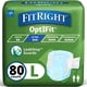 thumbnail image 1 of Pañales para adultos FitRight Ultra Heavy Absorbency L 44-56 pulgadas 80C, 1 of 5