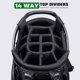 thumbnail image 2 of Bolso de golf Findway F305, 14 divisiones, 2 of 3