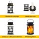thumbnail image 5 of Faroles solares Labensanwa con efecto de llama parpadeante, resistentes al agua, paquete de 2, 5 of 6