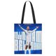 thumbnail image 1 of Jude Bellingham Bolso de tela con estampado de lienzo para mujer, bolsa de compras reutilizable y estética, con cremallera interior, regalo para mujer, 35 × 40 cm., 1 of 6