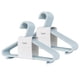 thumbnail image 1 of Paja De Trigo Hangers De Plástico Paquete De 30 Unidades Para Ropa Infantil, 1 of 8
