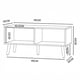 thumbnail image 2 of Rack TV 90x35x40 Cm Blanco, 2 of 5