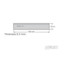 Olfa - Repuesto Cuchillo Tipo Raspador Flexible Multibordes De 45 Mm.