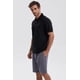 thumbnail image 2 of Polera Hombre Piqué Básica Lisa Negro - lll, 2 of 4