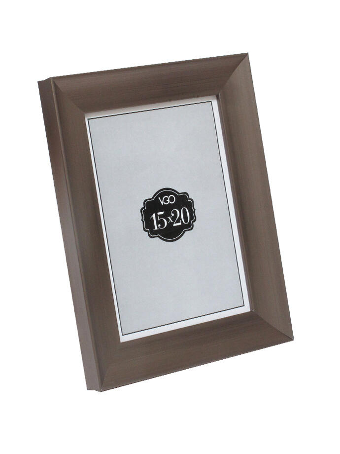 Vgo - Marco Plástico Ancho Bombe Plat 10X15