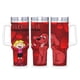 thumbnail image 1 of Clifford, el Gran Perro Rojo Vaso aislado de acero inoxidable con asa, diseño temático, regalo para familia, amigos y fans; incluye pajita y encaja en el portavasos estándar, 40 oz, 1 of 6