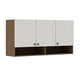 thumbnail image 1 of Mueble Mural Aereo de Cocina Conecta - Ebano Fosco Blanco 1313P, 1 of 2