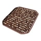 thumbnail image 5 of Almohadilla De Asiento Con Cuentas De Madera, Alfombrilla Refrescante Para Coche, SUV, Camión, Color Marrón, 5 of 5