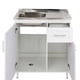 thumbnail image 3 of Kit Lavaplatos con mueble Termolaminado 80x50 Blanco Secador Derecho, 3 of 3