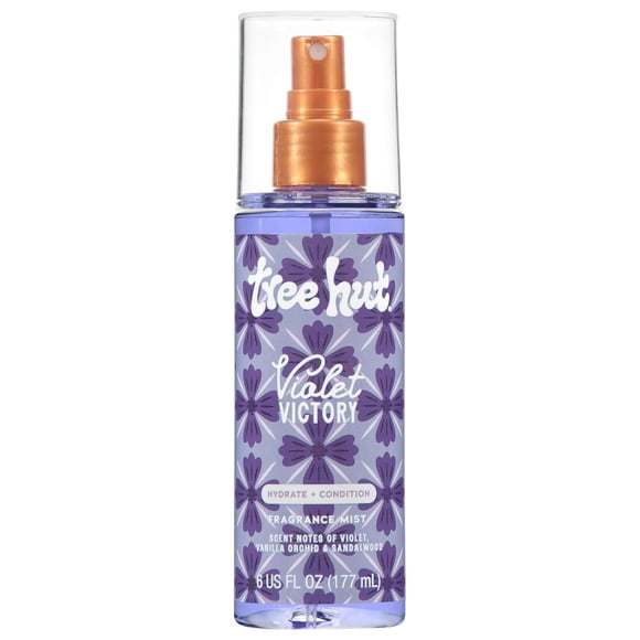 Perfume Mist Tree Hut Violet Victory para cabello y cuerpo, 180 ml, mujer