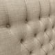thumbnail image 2 of Respaldo Capitone Premium Super King Lino Beige, 2 of 3